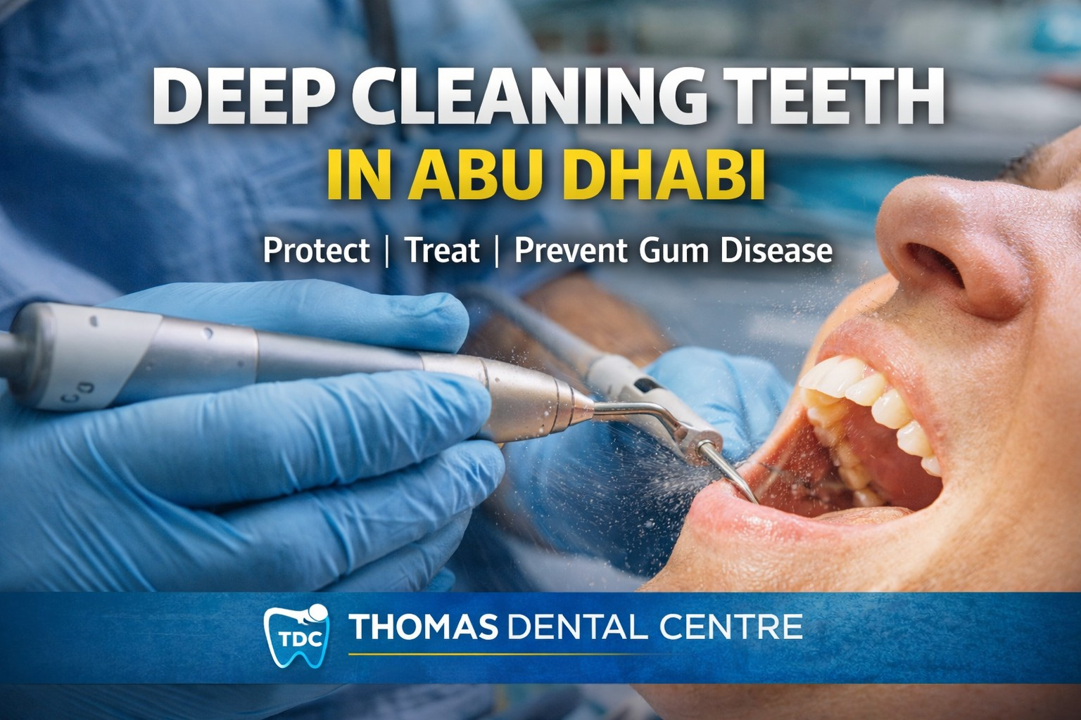Deep Cleaning Teeth in Abu Dhabi | Thomas Dental Centre Guide